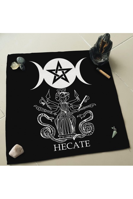 Hecate Altar - Sunak - Tarot Açılım  Örtüsü
