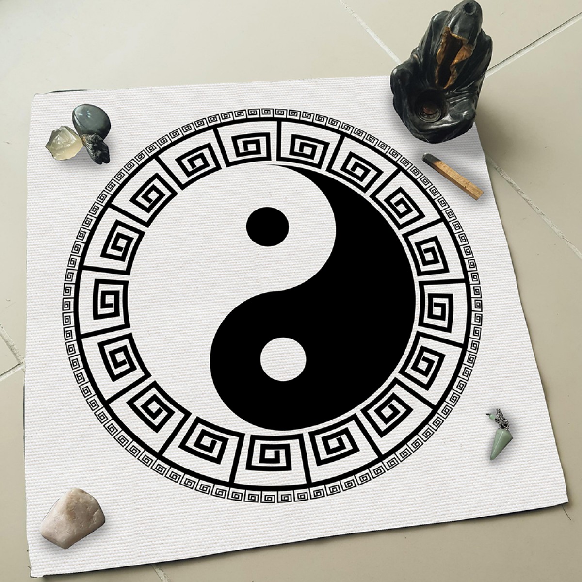 Yin Yang Altar - Sunak - Tarot Açılım  Örtüsü