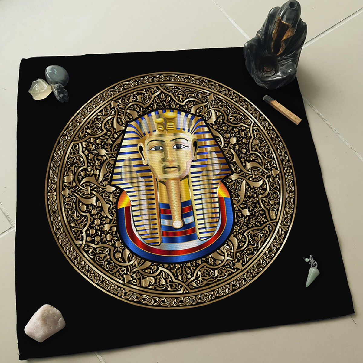 Mısır Mitolojisi Altar - Sunak - Tarot Açılım  Örtüsü
