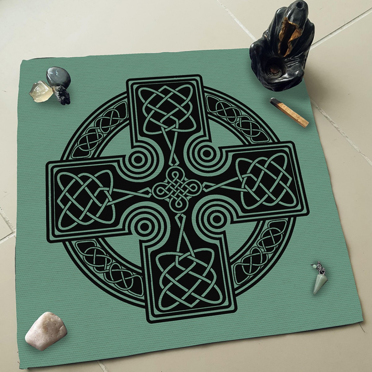 Celt Desen Altar - Sunak - Tarot Açılım  Örtüsü