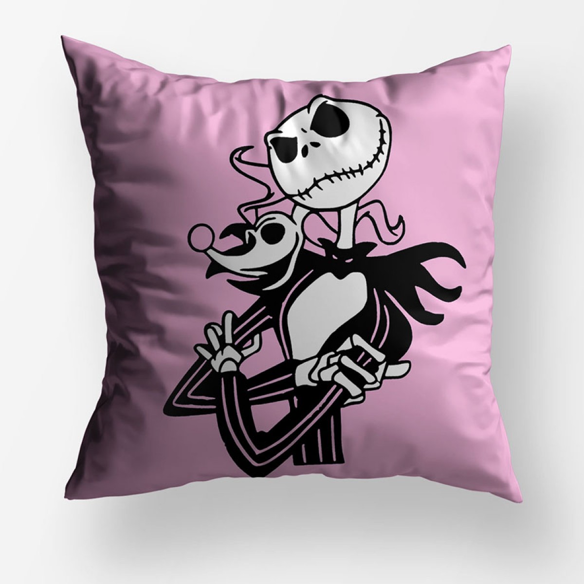 Jack Skellington Dekoratif Kare Yastık