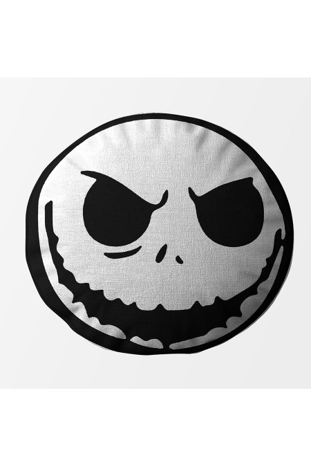 jack Skellington Dekoratif Yuvarlak Yastık